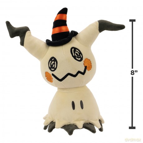 Pokémon Mimikyu Seasonal 8-Inch Plush with Witch Hat