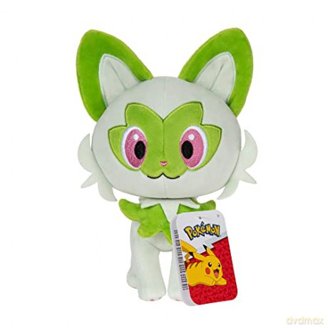 Pokémon Paldea First Partner Plush 3 Pack - 8-Inch Plush of Fuecoco, Quaxly, and Sprigatito