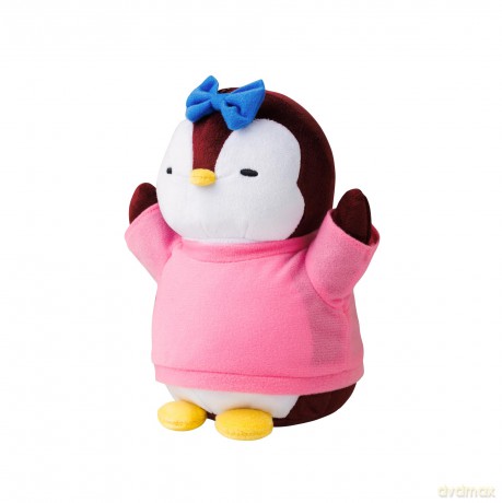 Pudgy Penguins Plush Buddy with Blue Bow Toy From Pudgy World| 20cm Plush Buddy with Blue Bow Soft Toy | Super Soft And Cuddly Pudgy Penguins Toys | Soft Toys For Fans Of Cute Things
