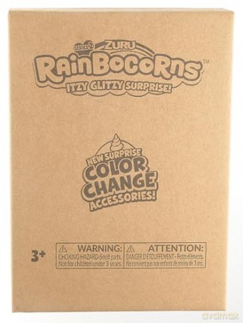 Rainbocorns 9243 Itzy Glitzy Surprise Series 2, Collectible Eggs, Double Pack Plush Pet, for ages 3+, 2 Pack
