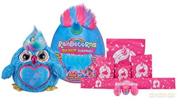 Rainbocorns Big Hair Surprise, Giant Egg, Toucancorn - Collectible Plush Stuffed Animal - 30 Layers of Surprises, Ages 3+ (Toucan)