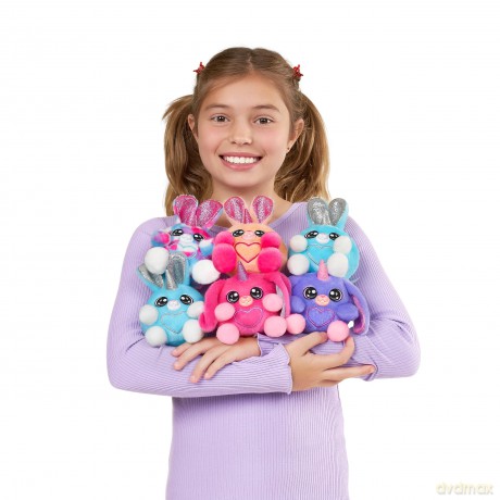 Rainbocorns Bunnycorn Surprise Series 2, 2 Pack, 4 Surprises Inside, Collectible Plush Pets, (2 Pack)