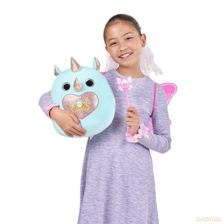 Rainbocorns Eggzania Fairy Mania Koala (Charmalina) by ZURU, Plush Toy, Collectible Plush, Surprise Eggs, Wearable Accessories, Toys for Girls (Koala)