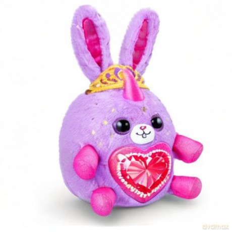 Rainbocorns Fairycorn Princess Series 6 Duchess the Bunny - Collectible Plush - Magical Fairy Princess Surprises, Cuddle Plush Stuffed Animal, Stickers (Bunny)