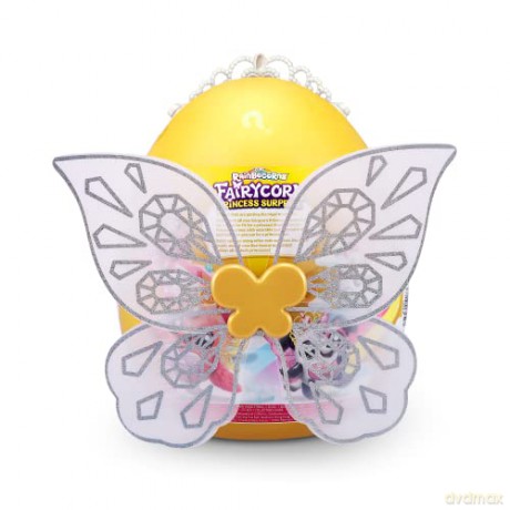 Rainbocorns Fairycorn Princess Series 6 Gemmie the Polar Bear - Collectible Plush - Magical Fairy Princess Surprises, Cuddle Plush Stuffed Animal, Stickers (Polar Bear)