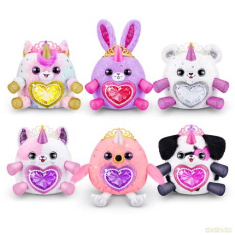 Rainbocorns Fairycorn Princess Series 6 Gemmie the Polar Bear - Collectible Plush - Magical Fairy Princess Surprises, Cuddle Plush Stuffed Animal, Stickers (Polar Bear)