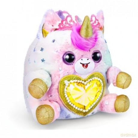 Rainbocorns Fairycorn Princess Series 6 Ruby the Unicorn - Collectible Plush - Magical Fairy Princess Surprises, Cuddle Plush Stuffed Animal, Stickers (Unicorn)