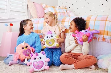 Rainbocorns Fairycorn Princess Series 6 Ruby the Unicorn - Collectible Plush - Magical Fairy Princess Surprises, Cuddle Plush Stuffed Animal, Stickers (Unicorn)