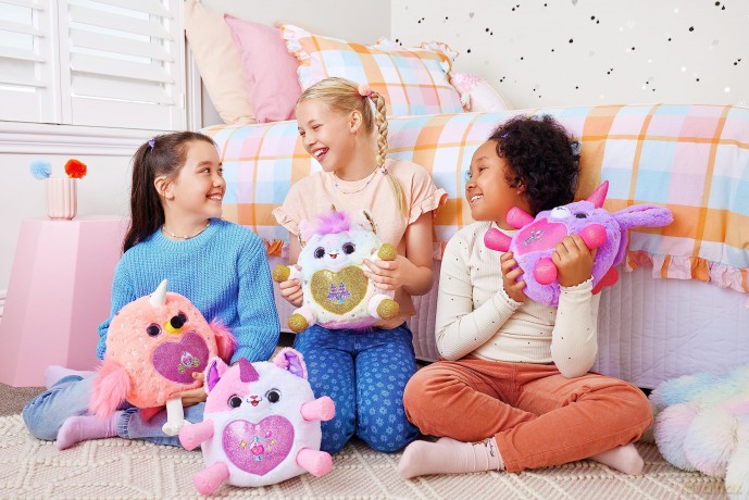 Rainbocorns Fairycorn Princess Series 6 Tee-Are the Kitty - Collectible Plush - Magical Fairy Princess Surprises, Cuddle Plush Stuffed Animal, Stickers (Kitty)