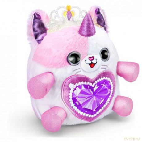 Rainbocorns Fairycorn Princess Series 6 Tee-Are the Kitty - Collectible Plush - Magical Fairy Princess Surprises, Cuddle Plush Stuffed Animal, Stickers (Kitty)
