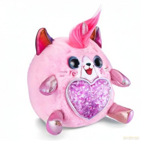 Rainbocorns Fairycorn Surprise Series 4 Kitty - Collectible Plush - Magical Fairy Surprises, 28 cm, Cuddle Plush Stuffed Animal, Wearable Fairy Wings, Stickers, Slime (Kitty)