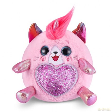 Rainbocorns Fairycorn Surprise Series 4 Kitty - Collectible Plush - Magical Fairy Surprises, 28 cm, Cuddle Plush Stuffed Animal, Wearable Fairy Wings, Stickers, Slime (Kitty)