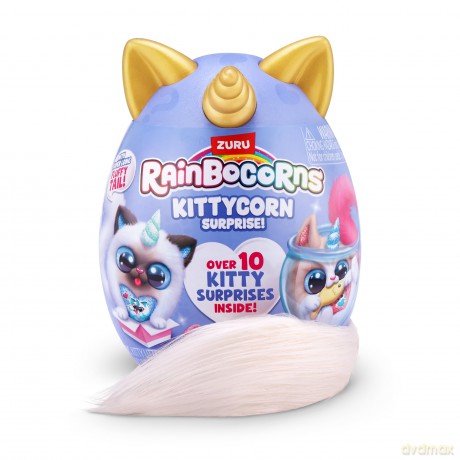 Rainbocorns Kittycorn Surprise Series 3 Himalayan (Nia) by ZURU, Plush Toy, Collectible Plush Stuffed Animal, Surprise Eggs for Girls (Himalayan)