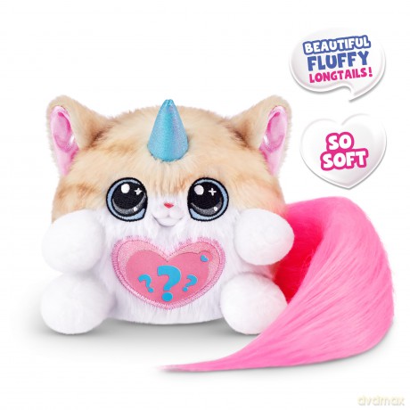 Rainbocorns Kittycorn Surprise Series 3 Norwegian Forest Cat (Astrid) by ZURU, Plush Toy, Collectible Plush Stuffed Animal, Surprise Eggs for Girls (Norwegian Forest Cat)