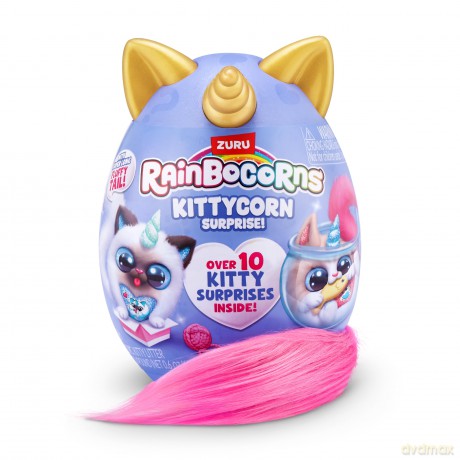 Rainbocorns Kittycorn Surprise Series 3 Norwegian Forest Cat (Astrid) by ZURU, Plush Toy, Collectible Plush Stuffed Animal, Surprise Eggs for Girls (Norwegian Forest Cat)