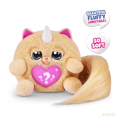 Rainbocorns Kittycorn Surprise Series 3 Persian (Lily) by ZURU, Plush Toy, Collectible Plush Stuffed Animal, Surprise Eggs for Girls (Persian)