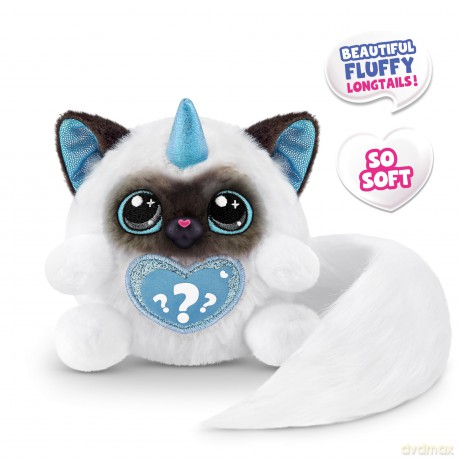 Rainbocorns Kittycorn Surprise Series 3 Ragdoll (Dolly) by ZURU, Plush Toy, Collectible Plush Stuffed Animal, Surprise Eggs for Girls (Ragdoll)