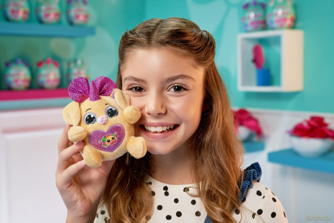 Rainbocorns Puppycorn Bow Surprise, Puppycorn Series 3, Pinky the Chihuahua - Collectible Plush - 5 Layers of Surprises, Peel and Reveal Heart, Stickers, Slime, Ages 3+ (Chihuahua)