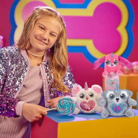 Rainbocorns Sparkle Heart Surprise, Puppycorn Series 2, Puppycorn Surprise, Chiquita the Chihuahua - Collectible Plush - 7 Layers of Surprises, Peel and Reveal Heart, Ages 3+ (Chihuahua)