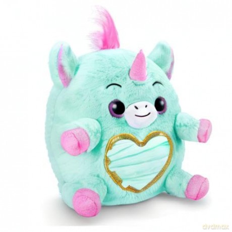 Rainbocorns Unicorn Rescue Surprise, Disco - Collectible Plush - Giant Egg, Over 25 Surprises Inside, 35 cm, Cuddle Plush Stuffed Animal, Rings, Stickers, Wearable Accessories (Disco Unicorn)
