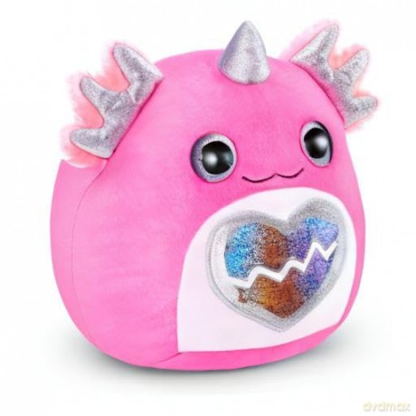 Rainbocorns ZURU Eggzania Mini Mania, Axolotl, by ZURU Plush Surprise Unboxing with Animal Soft Toy, Idea for Girls with Imaginary Play (Axolotl)