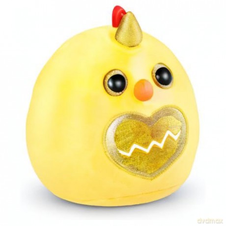 Rainbocorns ZURU Eggzania Mini Mania, Chicken, by ZURU Plush Surprise Unboxing with Animal Soft Toy, Idea for Girls with Imaginary Play (Chicken)