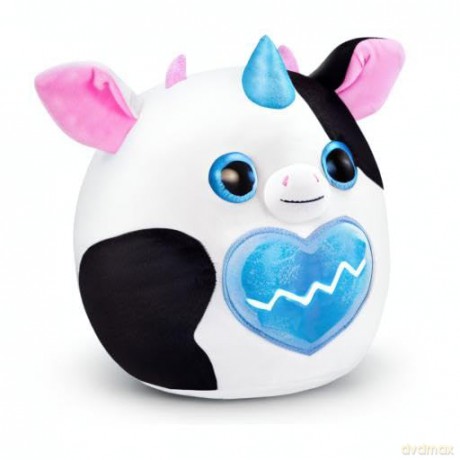 Rainbocorns ZURU Eggzania Mini Mania, Cow, by ZURU Plush Surprise Unboxing with Animal Soft Toy, Idea for Girls with Imaginary Play (Cow)