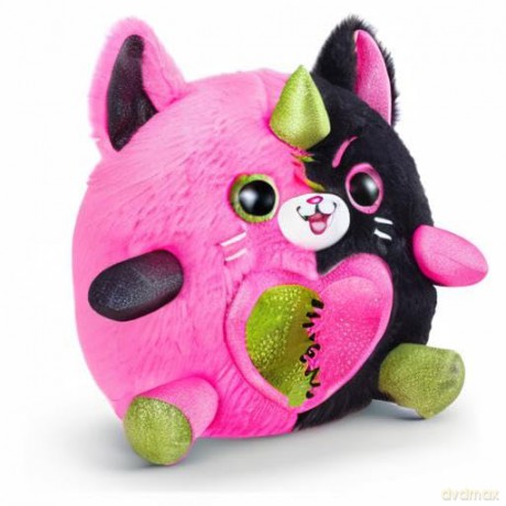 Rainbocorns ZURU Monstercorn Surprise, Cat, by ZURU Surprise Unboxing Soft Toy, Fantasy Monster Gifts for Girls, Imaginary Play with Wearable Accessories (Cat)