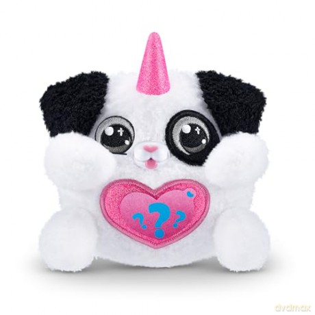 Rainbocorns ZURU Puppycorn Scent Surprise, Dalmatian, by ZURU Surprise Unboxing Soft Toy, Scented Puppy Plush for Girls (Dalmatian)
