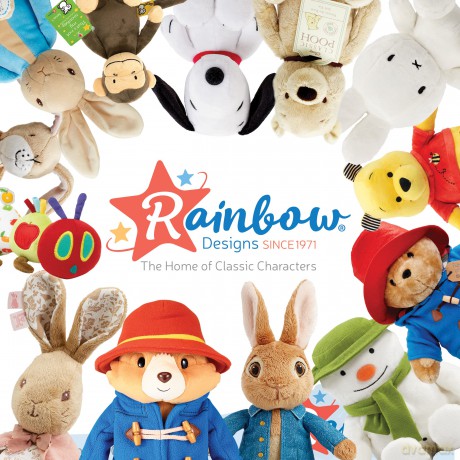 Rainbow Designs Classic Paddington with Boots and Suitcase 36cm (not suitable for children under 10 Months)