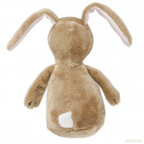 Rainbow Designs Little Nutbrown Hare Rattle Toy - Infant Sensory Toys | Soft Plush Baby Rattle for Newborns