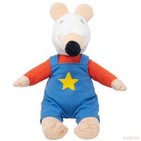 Rainbow Designs Maisy Soft Toy - Soft Stuffed Mouse with Velvety Tail, Maisy Mouse Early Years Book Adventure Character - Great for Bedtime Stories