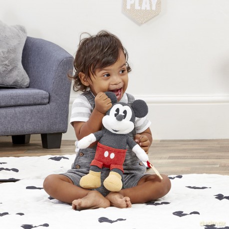 Rainbow Designs Official Disney Mickey Mouse Memories - Classic Mickey Mouse Soft Toy, Cuddly Disney Toy Character Plush