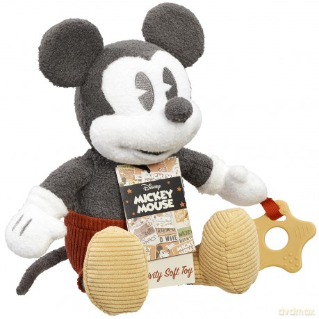 Rainbow Designs Official Disney Mickey Mouse Memories - Classic Mickey Mouse Soft Toy, Cuddly Disney Toy Character Plush