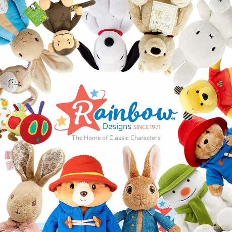 Rainbow Designs Official Peter Rabbit Large 24cm Flopsy Bunny - Newborn Baby Gifts - Big Plushies - Stuffed Animal - Beatrix Potter - Cuddly Soft Toy
