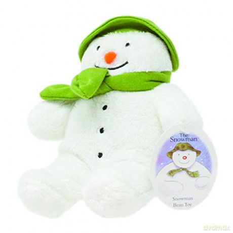 Rainbow Designs Snowman Bean Toy for Newborn 15cm (White)