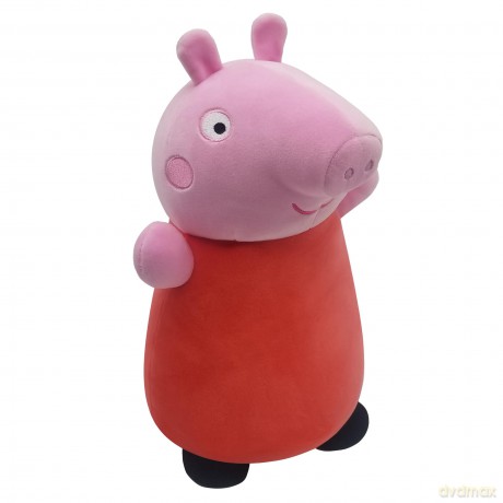 SQUISHMALLOWS SQPP00004 Peppa Pig 10-Inch Medium-Sized Ultrasoft Official Plush, M, Pink