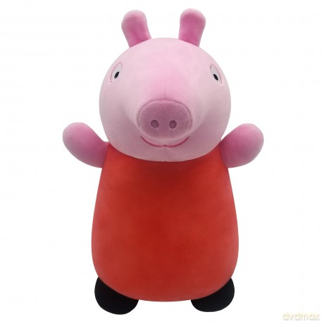 SQUISHMALLOWS SQPP00004 Peppa Pig 10-Inch Medium-Sized Ultrasoft Official Plush, M, Pink