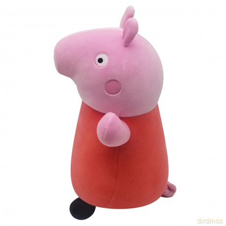 SQUISHMALLOWS SQPP00004 Peppa Pig 10-Inch Medium-Sized Ultrasoft Official Plush, M, Pink