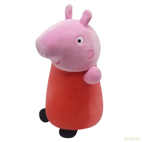SQUISHMALLOWS SQPP00004 Peppa Pig 10-Inch Medium-Sized Ultrasoft Official Plush, M, Pink
