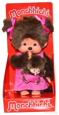 Sekiguchi Monchhichi 20cm Mothercare (Pink)