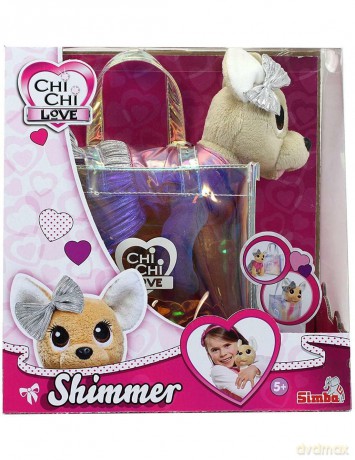 Simba - Chi Chi Love Shimmer, 105893432009, + 5 years old, including Shimmering Bag