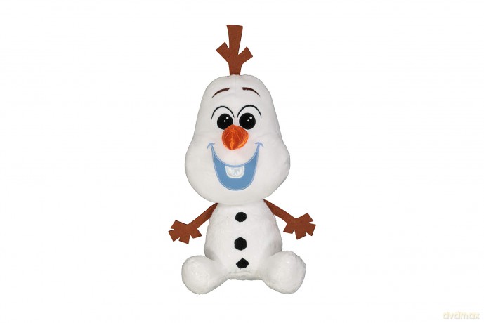 Simba - Disney Frozen Olaf Soft Toy, 6315877566, +0 Years, with Sparkling Hair, 35 cm