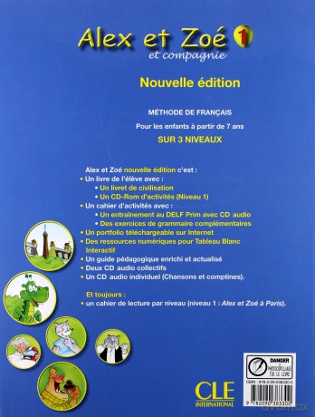 Et Zoe 1 Methode de francais w.2011 CLE [KSIĄŻKA]