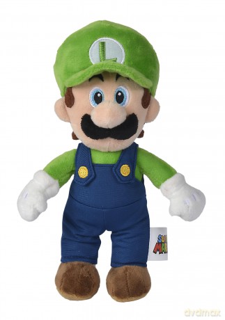 Simba - Super Mario Plush 20 cm, Soft Material, 4 Characters Available, A Character Sent Randomly, You Can Not Choose the Model (109231009003)