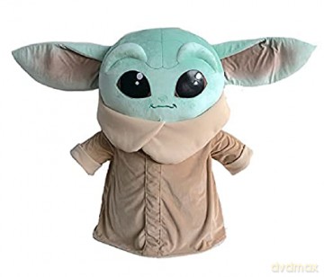 Simba - The Child Baby Giant Yoda Plush 88 cm, Official Disney License, For All Ages (6315875805)