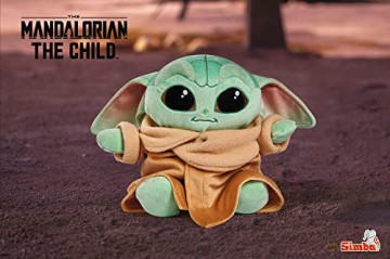 Simba - The Child Baby Giant Yoda Plush 88 cm, Official Disney License, For All Ages (6315875805)