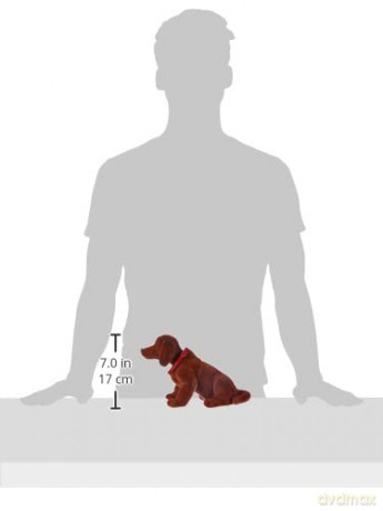 Simba 104329292 Nodding Dog for Car, Bobbing Head Waldi Waggle, 2-Ass