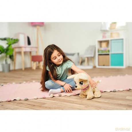 Simba 105893500 - ChiChi Love Baby Boo, German Version, Responds to 12 Voice Commands, With Over 60 Different Sounds, 30 cm, Chihuahua Plush Dog, Interactive Pet, from 3 Years,Rosa