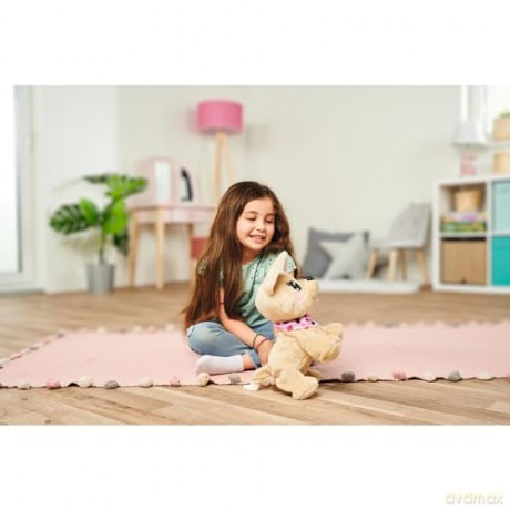 Simba 105893500 - ChiChi Love Baby Boo, German Version, Responds to 12 Voice Commands, With Over 60 Different Sounds, 30 cm, Chihuahua Plush Dog, Interactive Pet, from 3 Years,Rosa